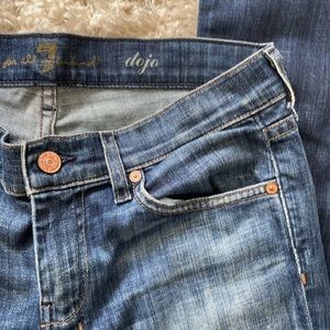 Vintage 7 FAMK Dojo Jeans BROKEN IN 😋